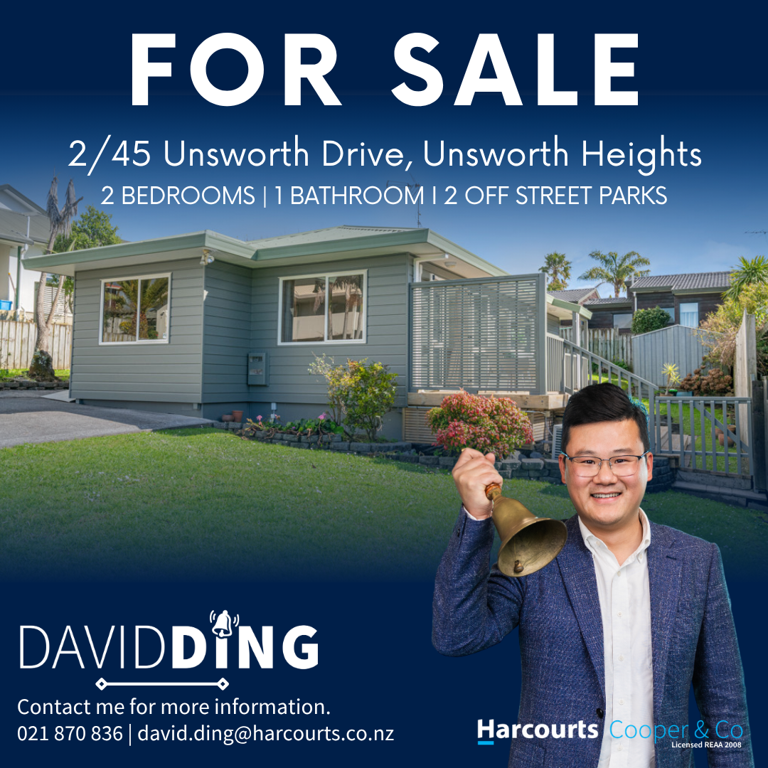 David Ding Real Estate Facebook ad: 2/45 Unsworth Drive, Unsworth Heights