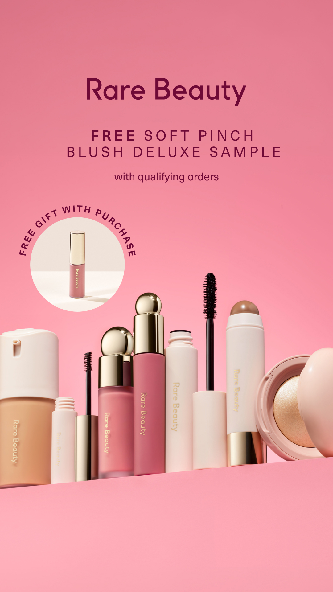 Rare Beauty Facebook ad