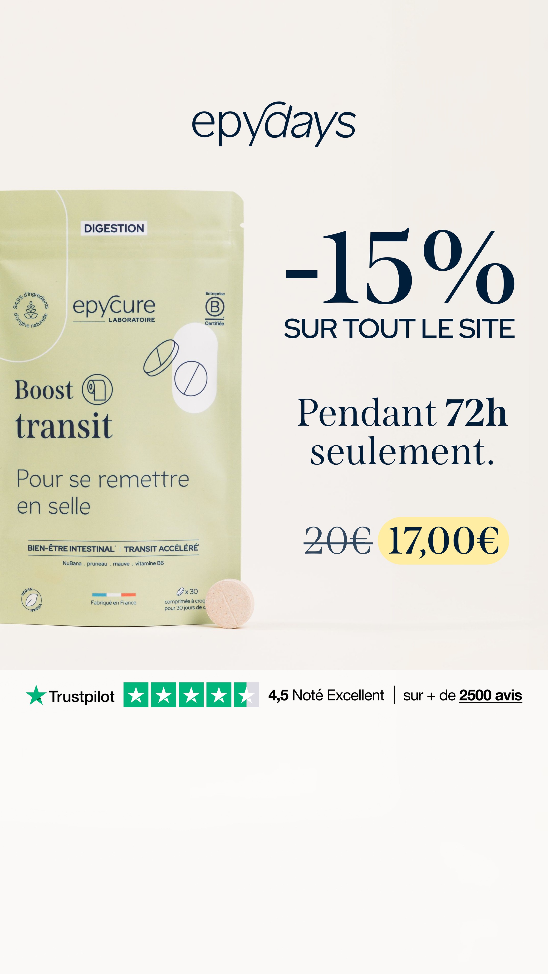 Epycure Facebook ad
