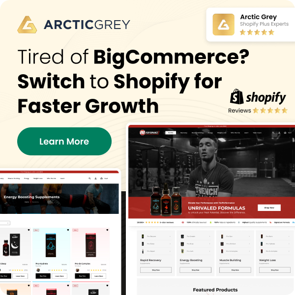 Arctic Grey, Ltd. Facebook ad