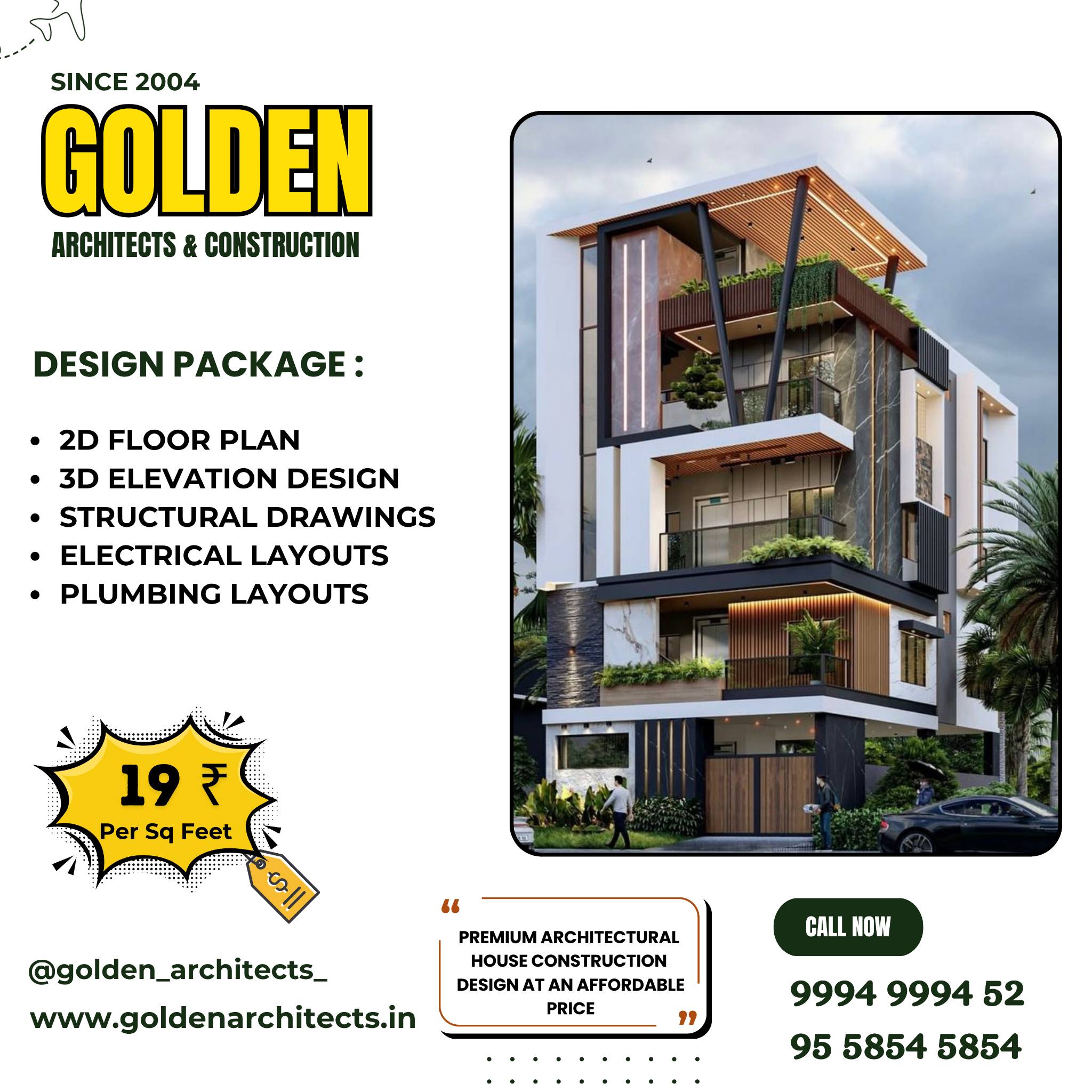 Golden Architects Facebook ad from May 24, 2026