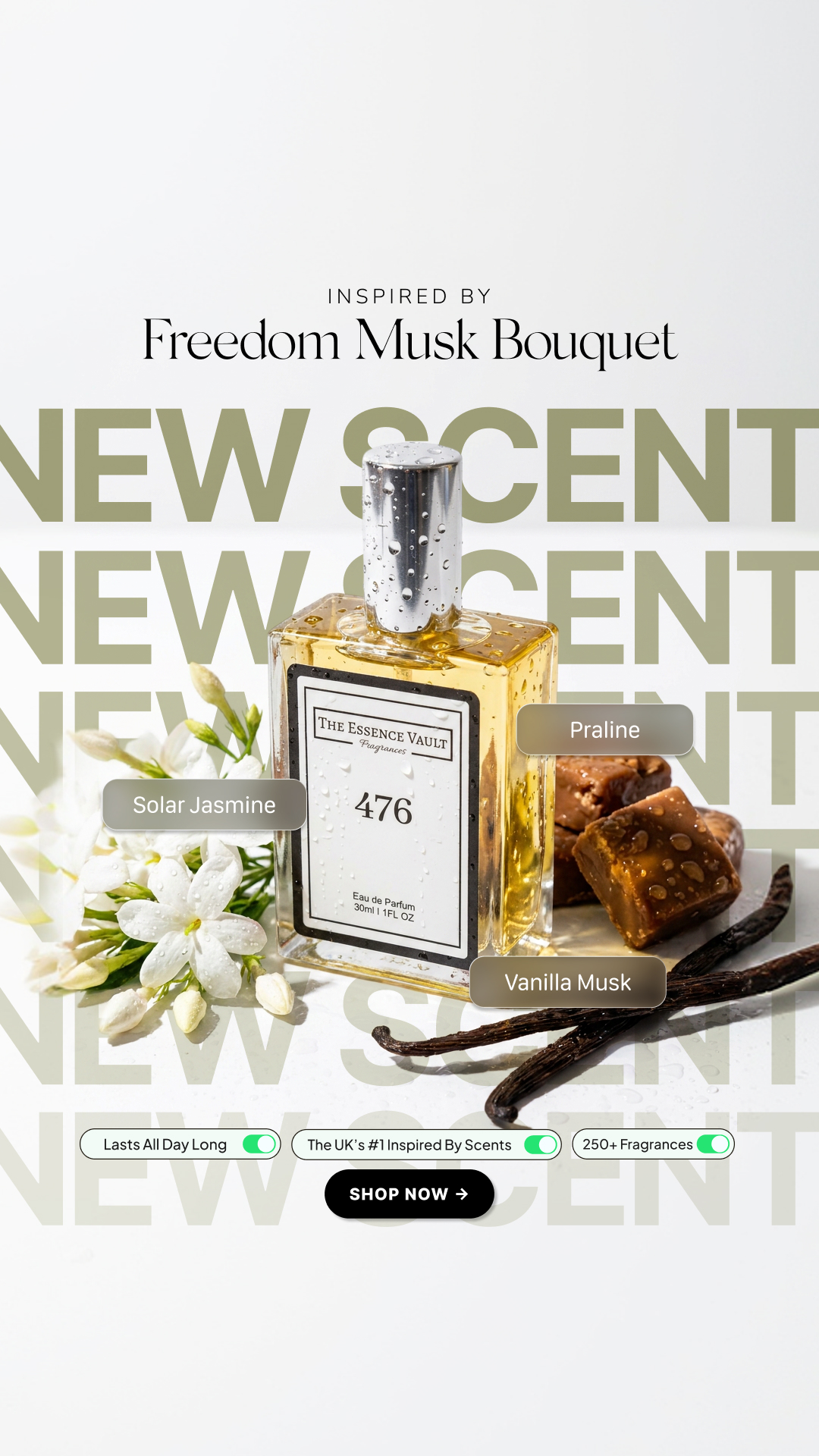 The Essence Vault Facebook ad