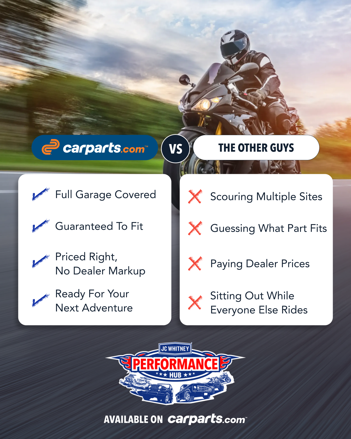 CarParts.com Facebook ad