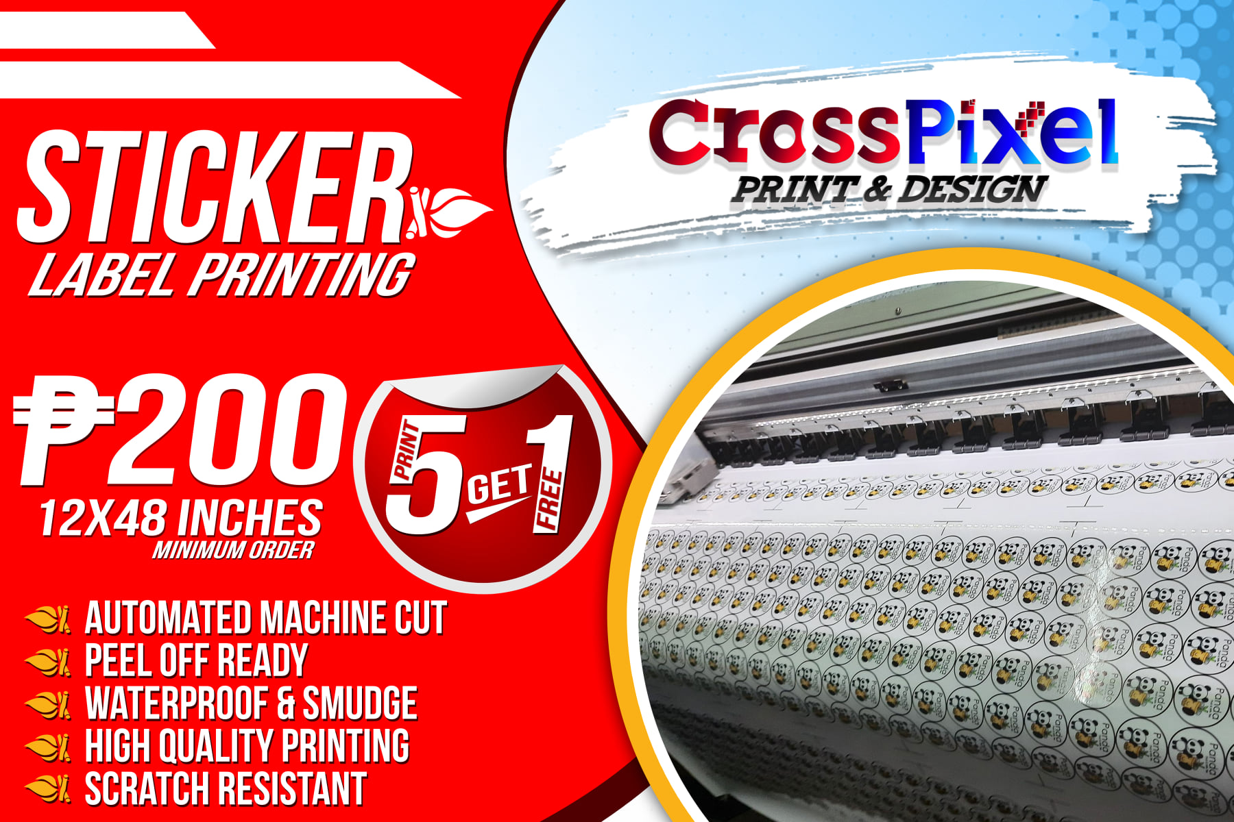 Crosspixel Print and Design Advertising Davao Facebook ad