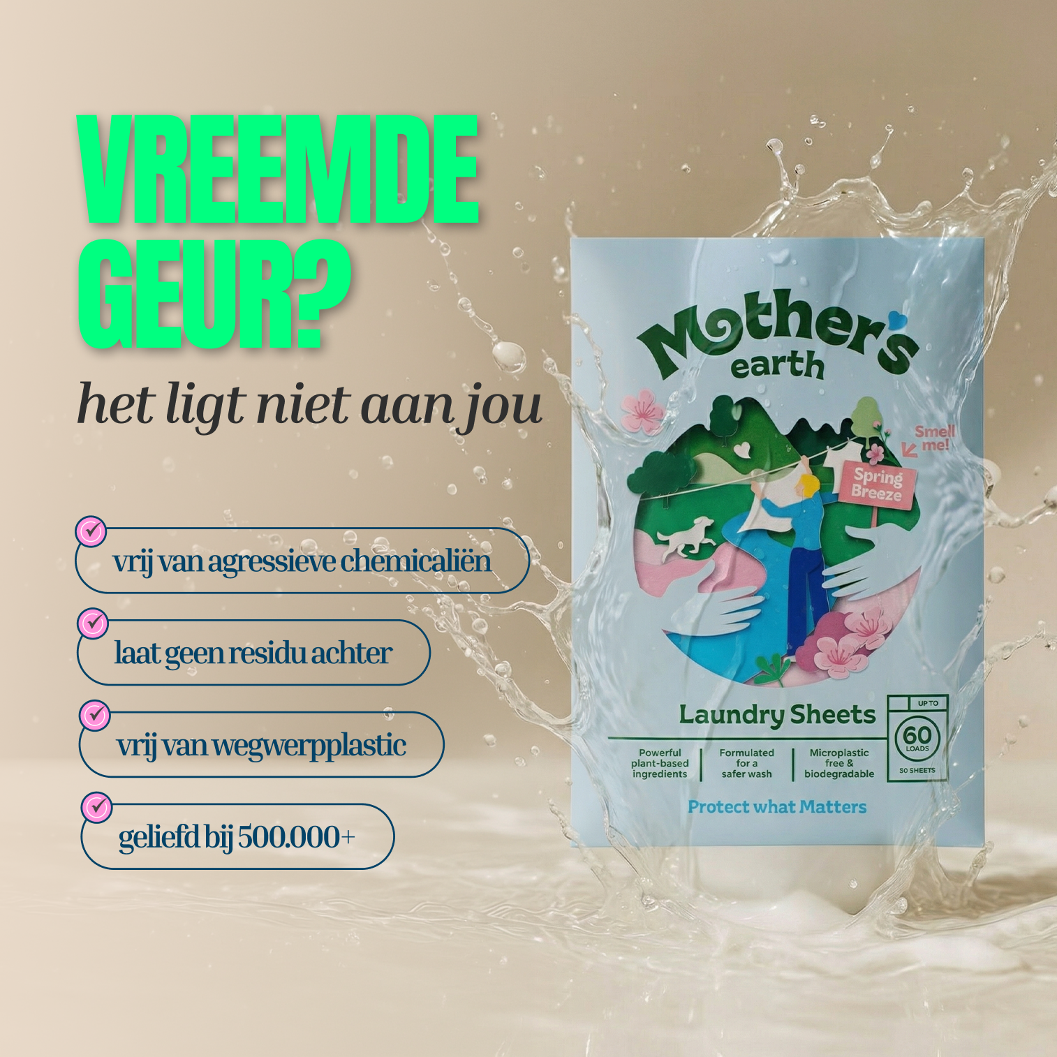 Mothers Earth Facebook ad