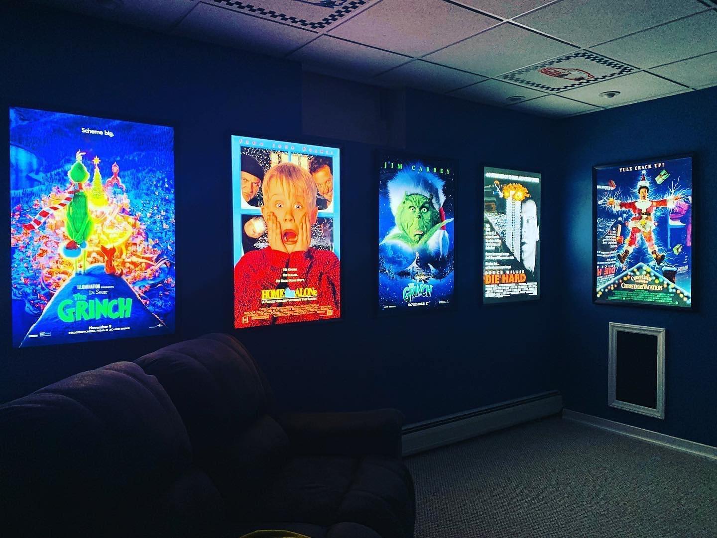Glowbox Facebook ad: GLOWBOX your favorite posters.