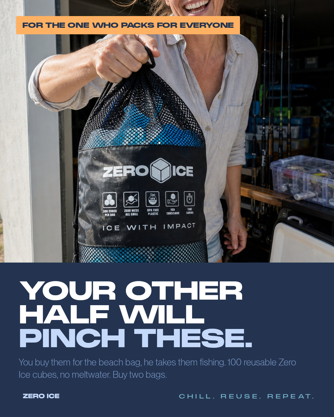 ZERO ICE Facebook ad