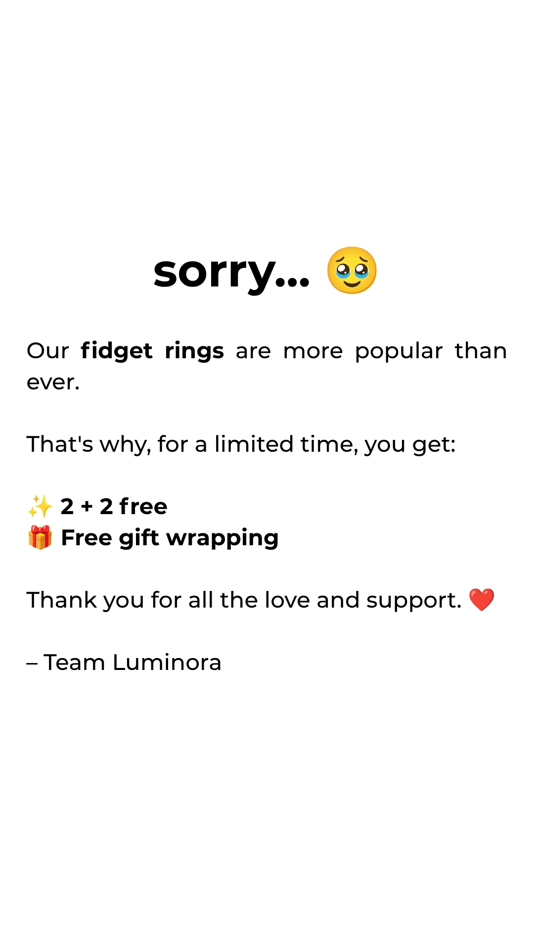 Luminora Facebook ad