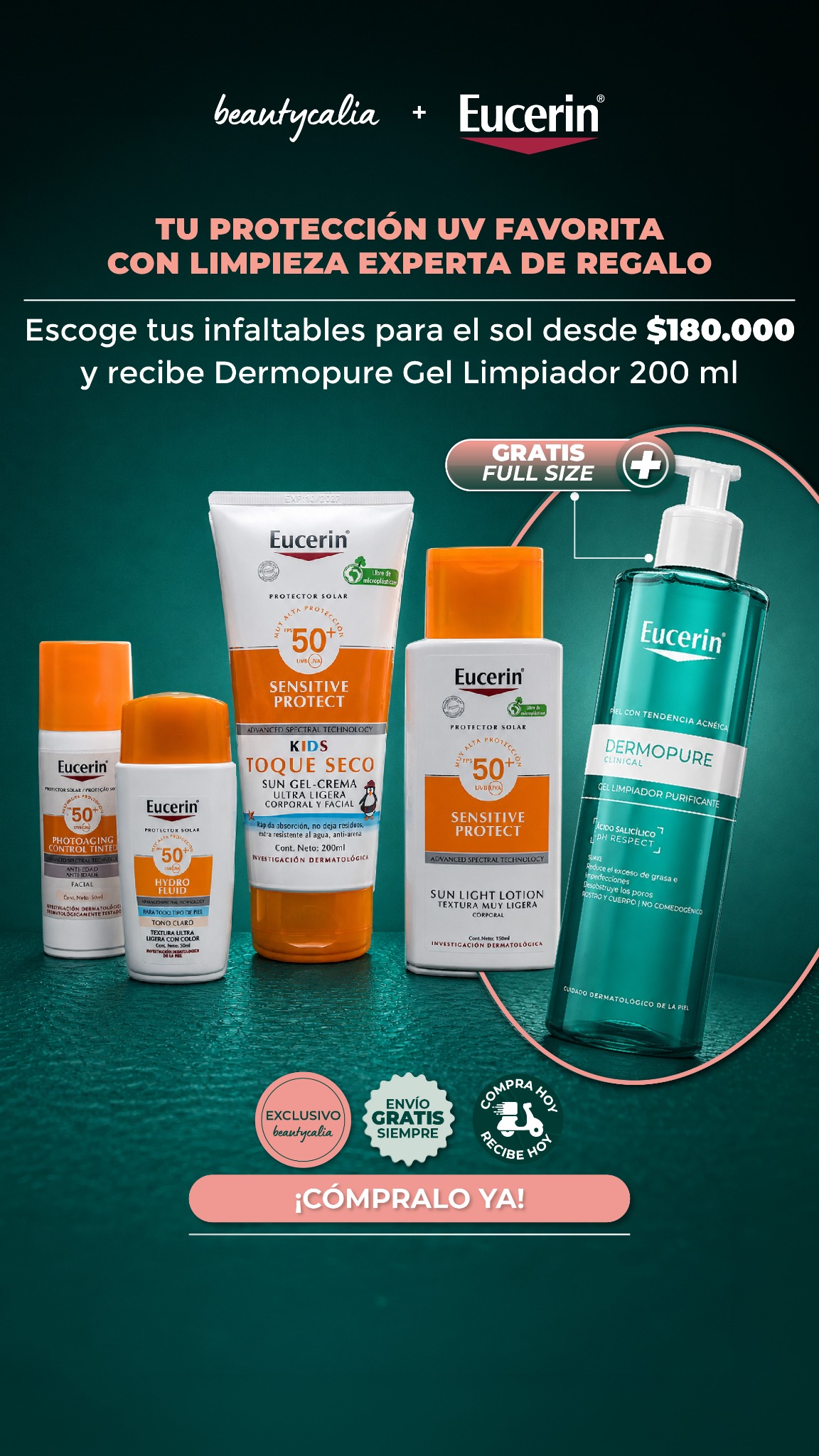 Beautycalia Facebook ad from Aug 11, 2026