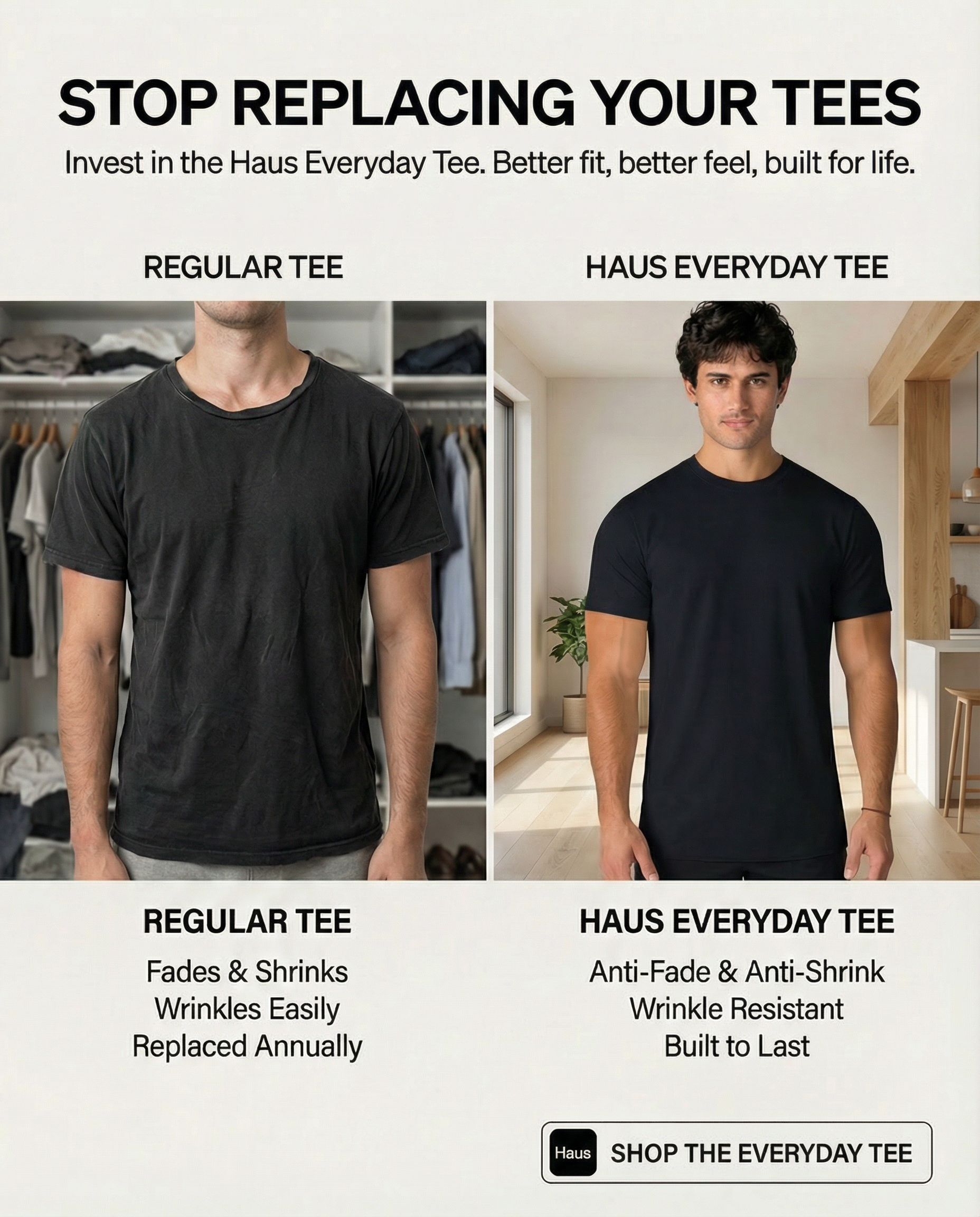 HAUS Facebook ad
