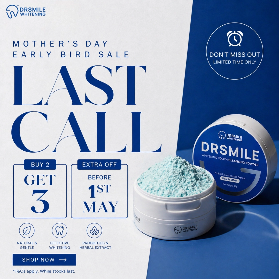 Dr Smile Whitening Solution Facebook ad