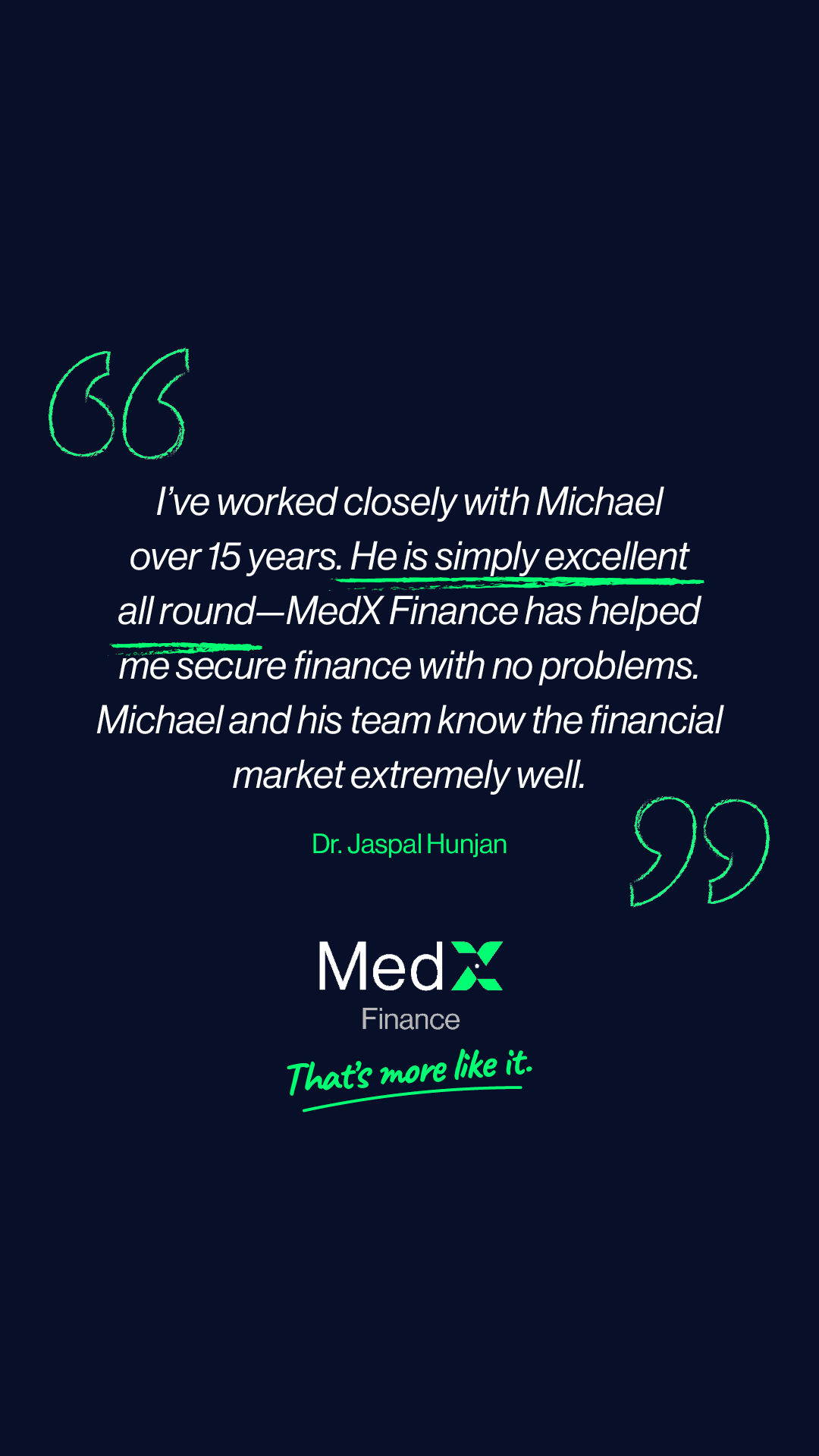 MedX Finance Facebook ad from Feb 14, 2026