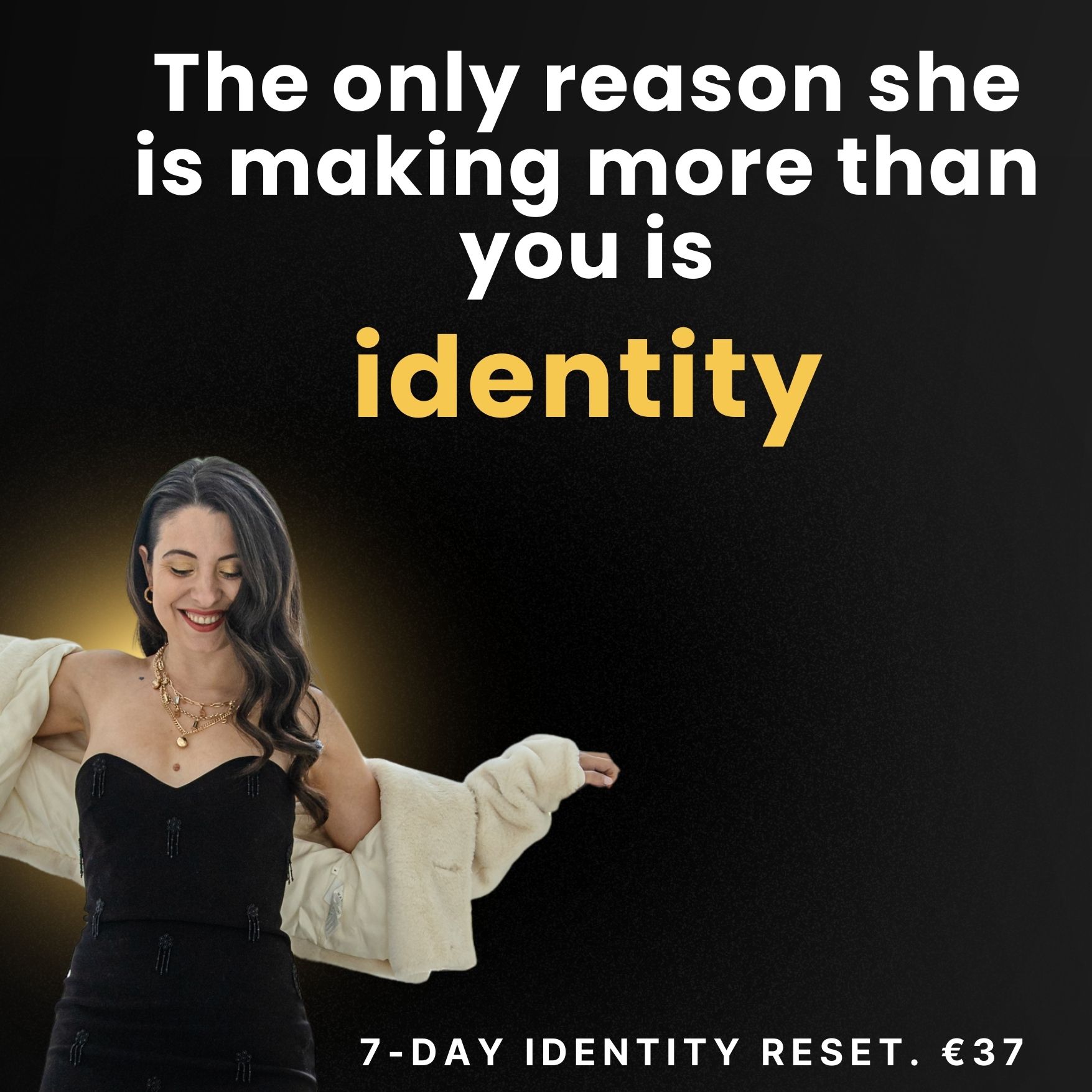 The Global University of Integrative Healing Facebook ad: 7-day Identity reset