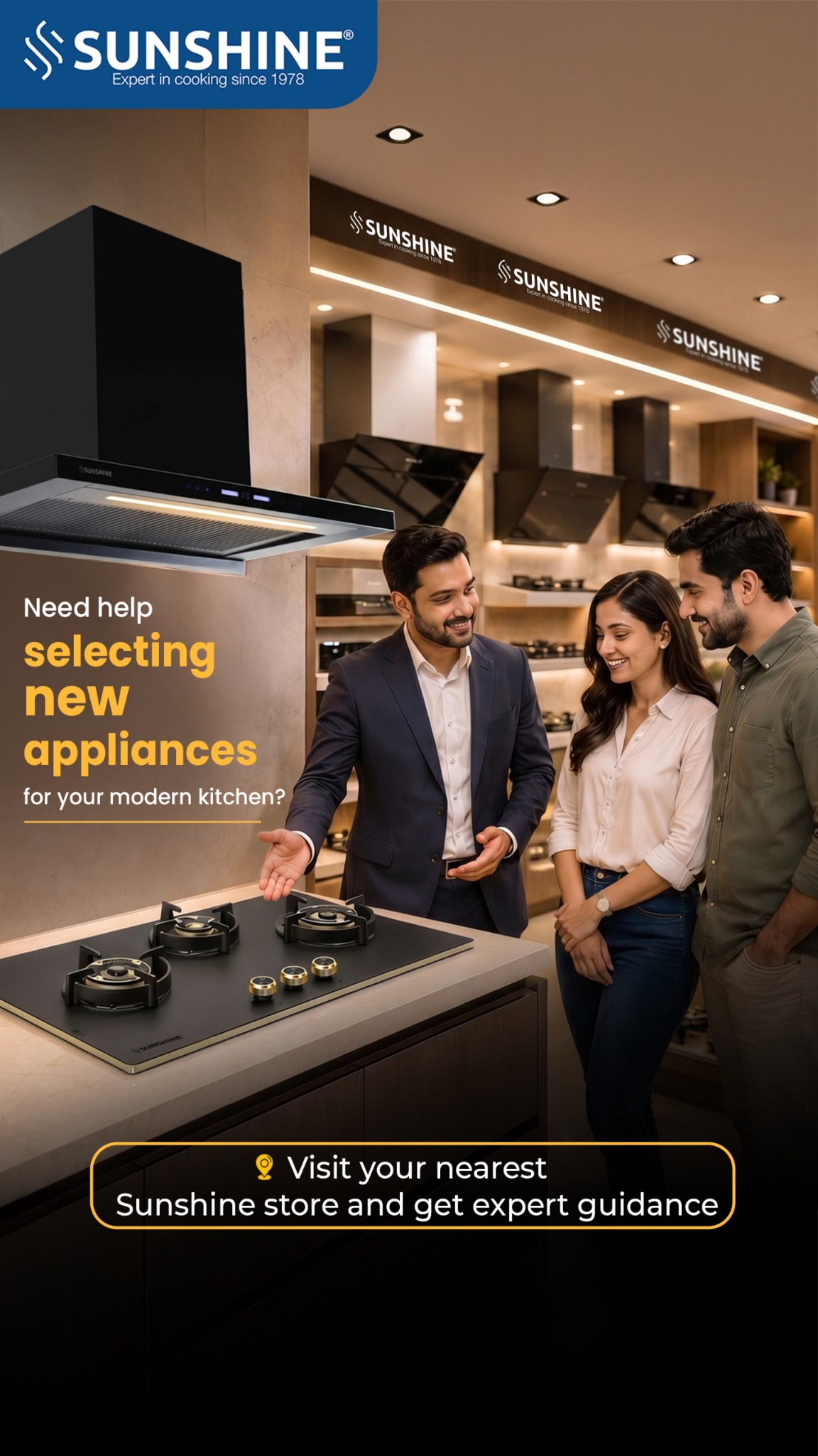 Sunshine Kitchen Appliances Facebook ad