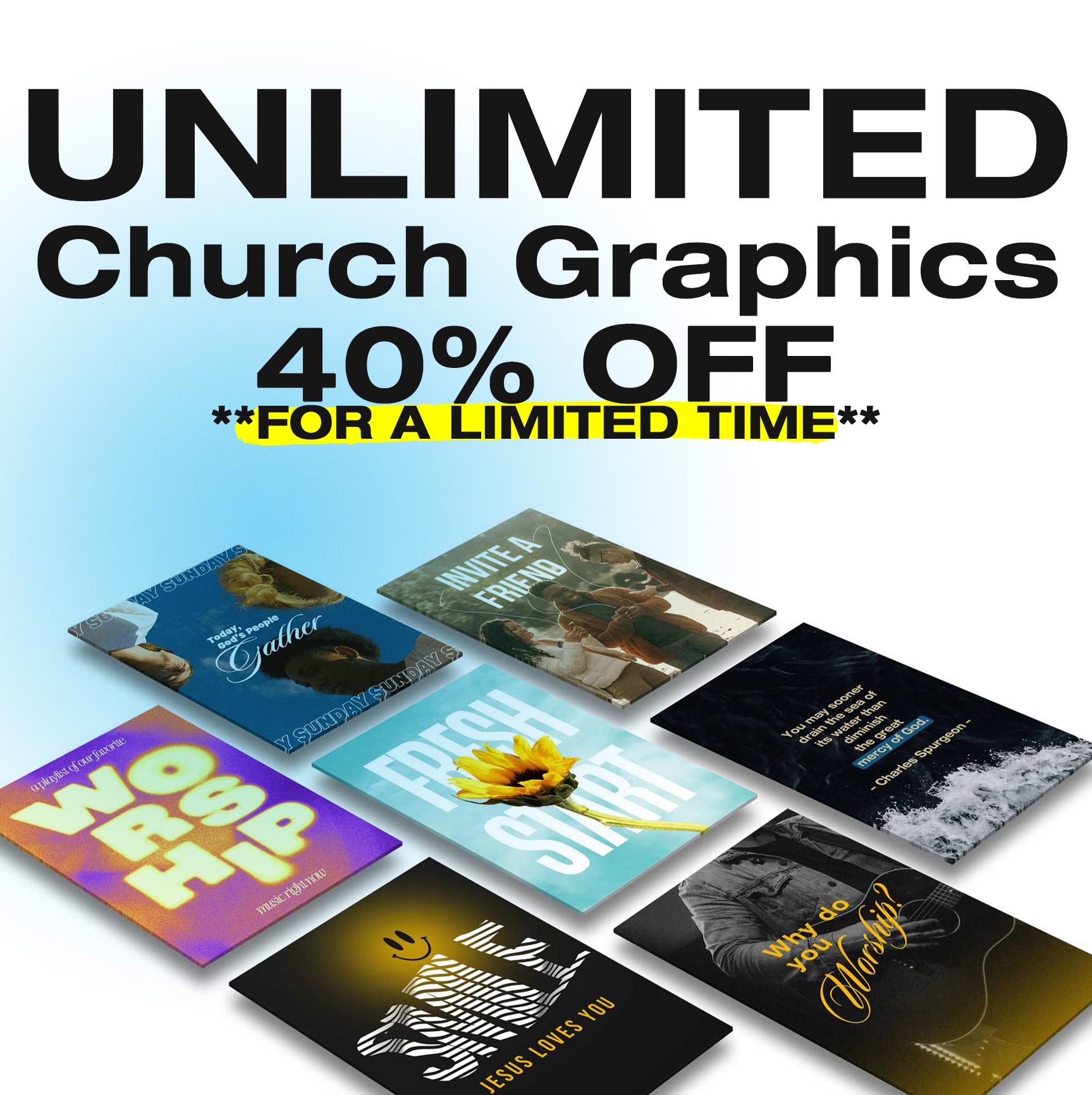 Sermon Screens Facebook ad from Jun 8, 2023