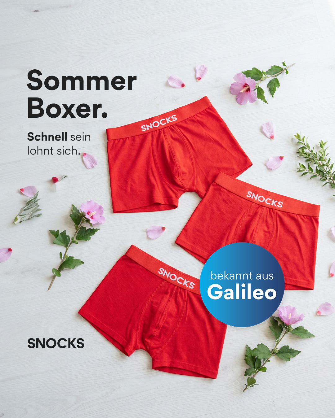 Snocks Facebook ad