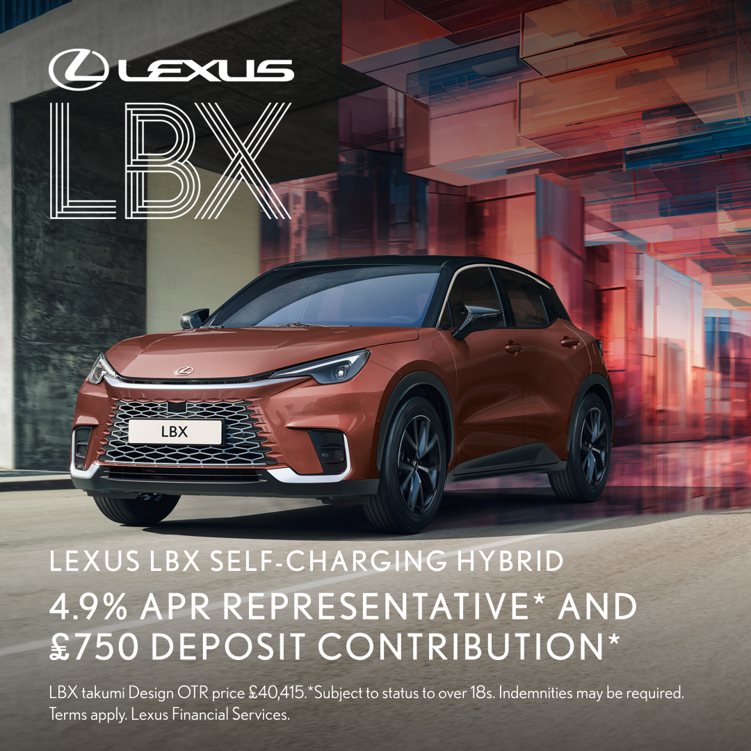 Eastern Western Lexus Facebook ad: Luxury comes as standard with Lexus.