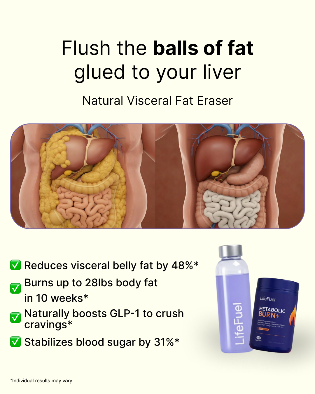 LifeFuel Facebook ad