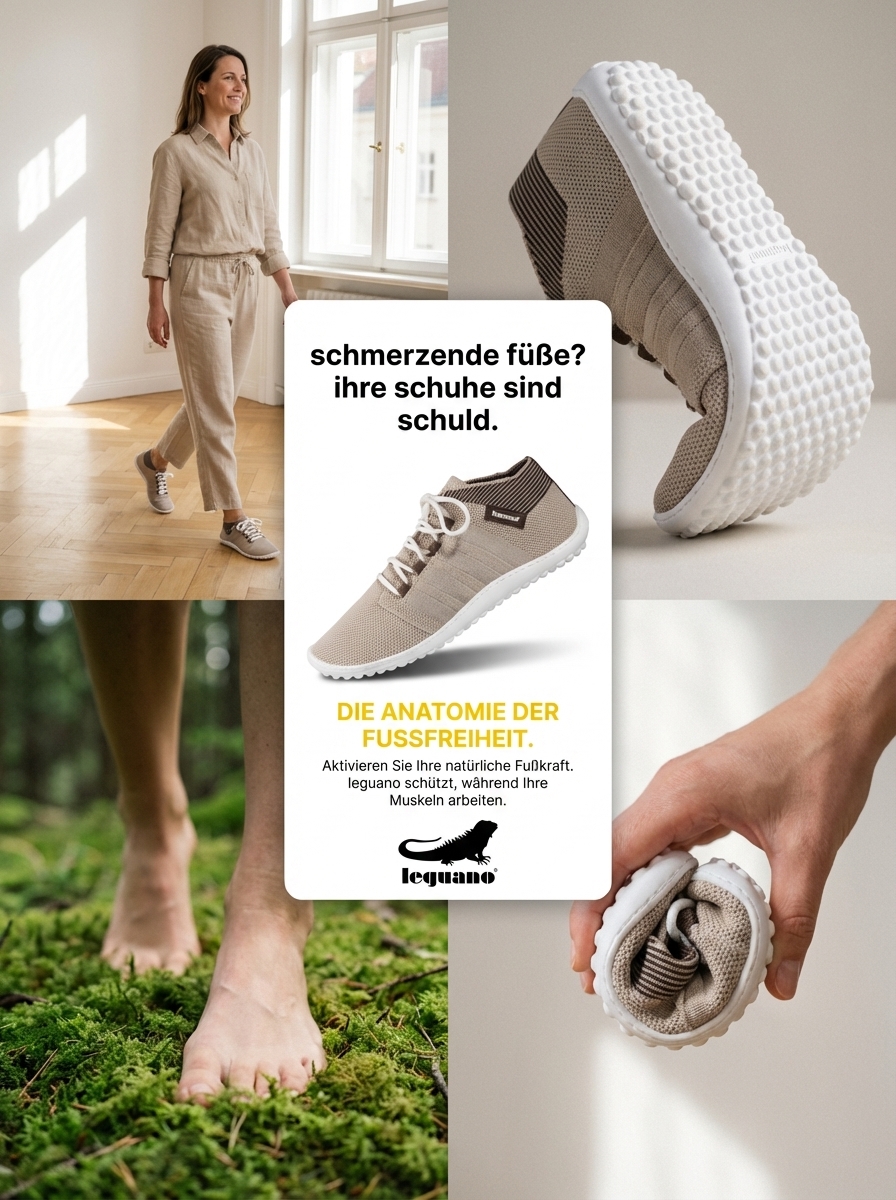 leguano Barfußschuhe Facebook ad