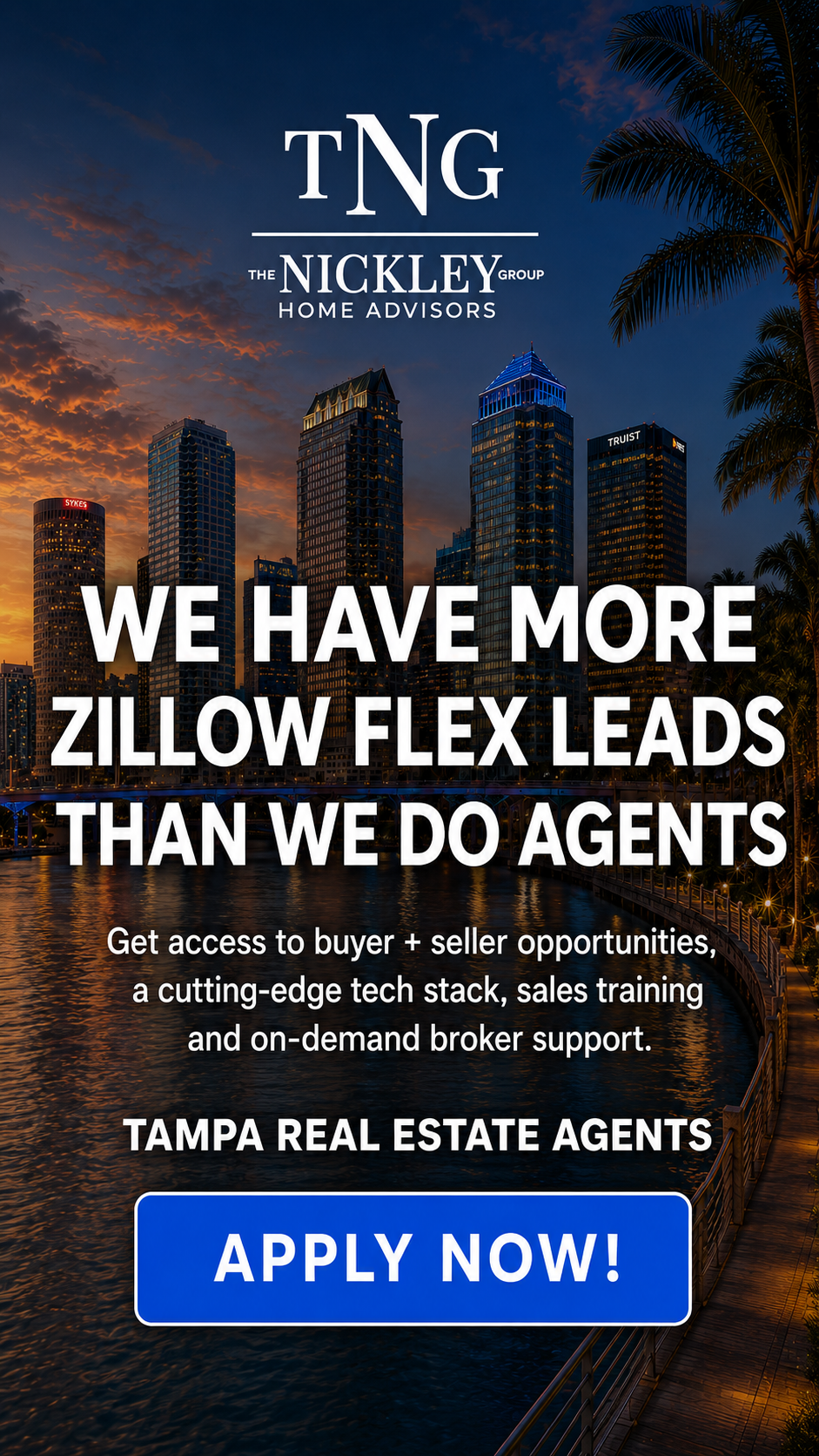 The Nickley Group Home Advisors at KW at the Parks Facebook ad