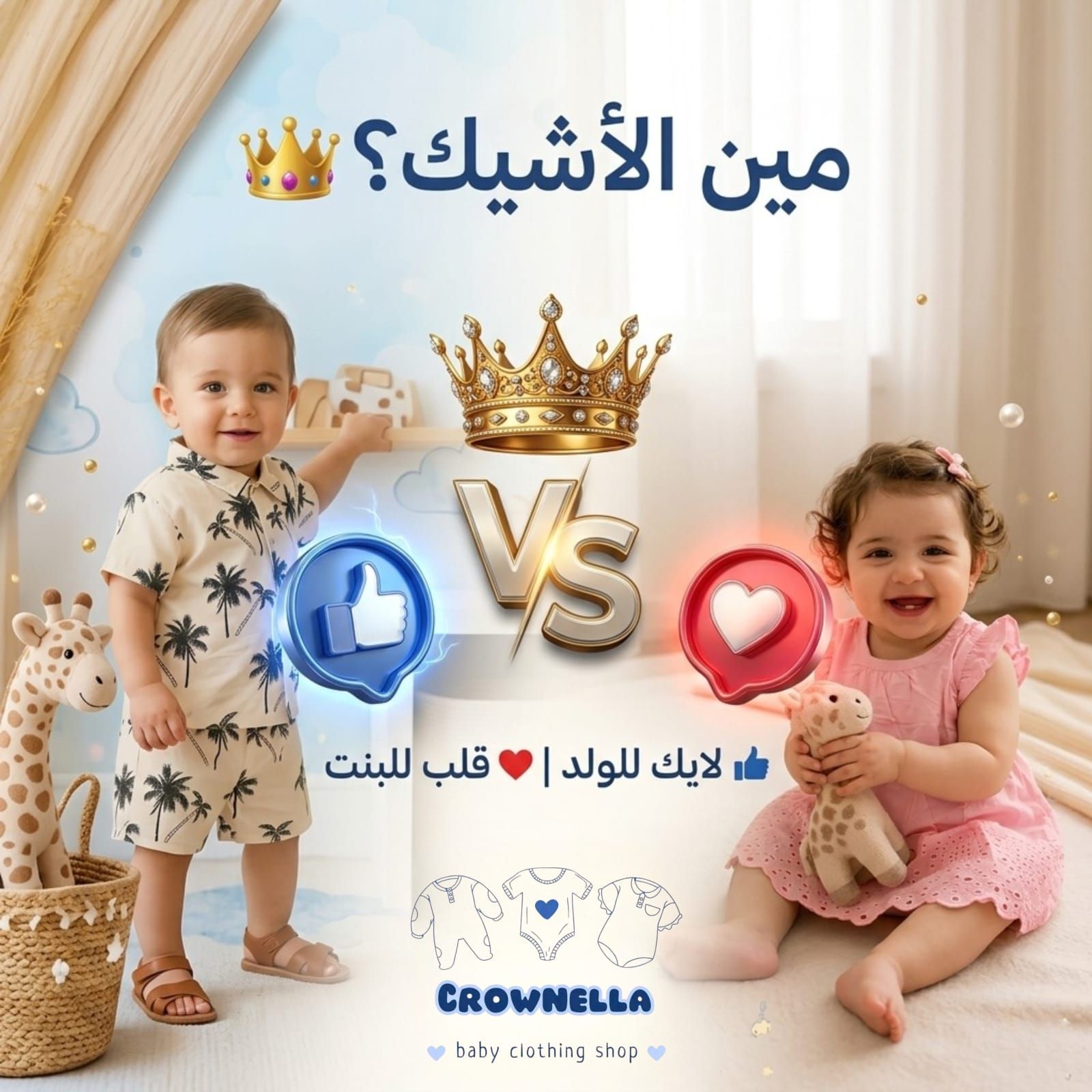 Crownella Facebook ad