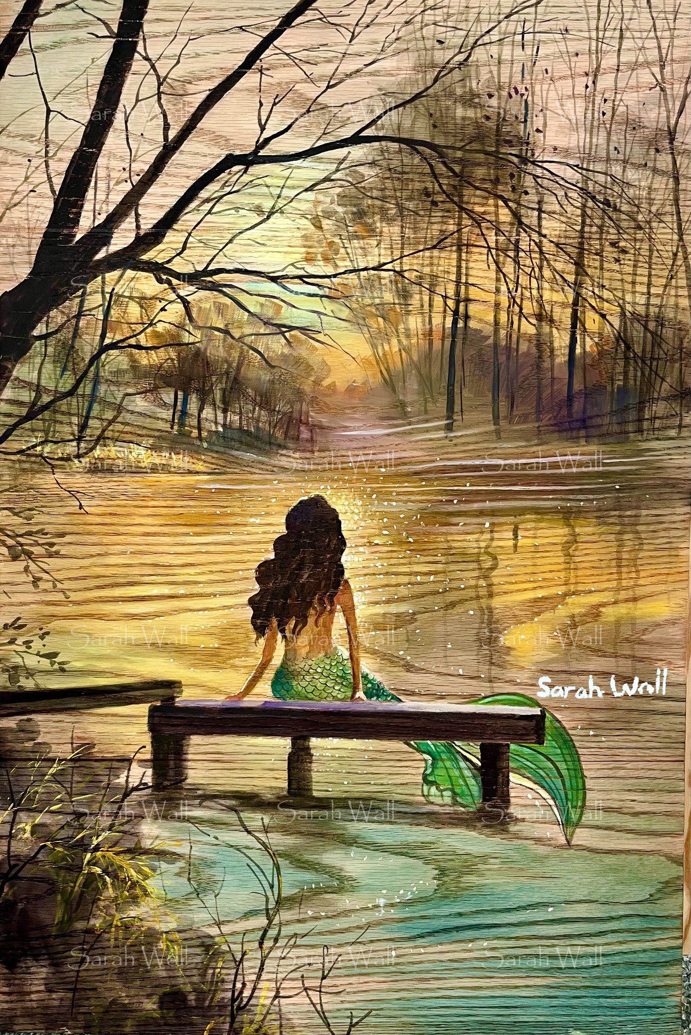 Sarah Wall Facebook ad: Follow teen artist Sarah Wall for uplifting art…