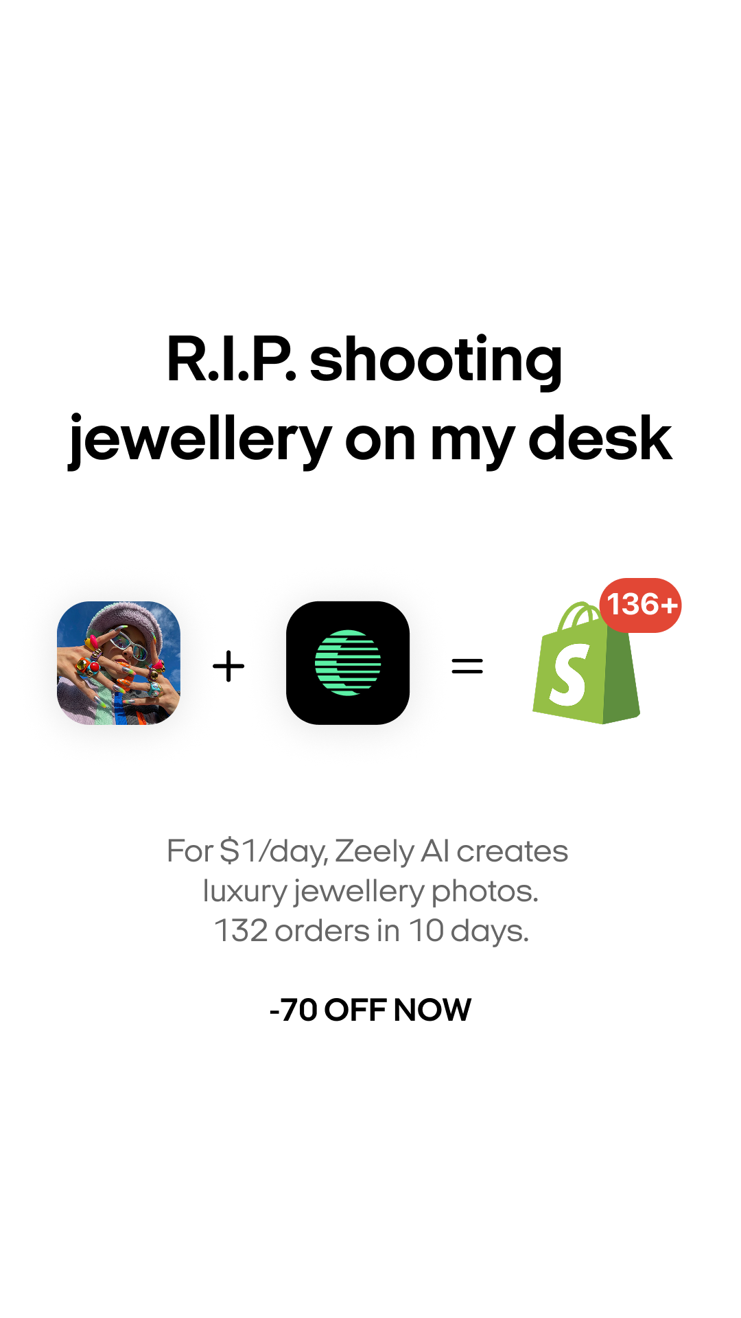 Zeely Facebook ad