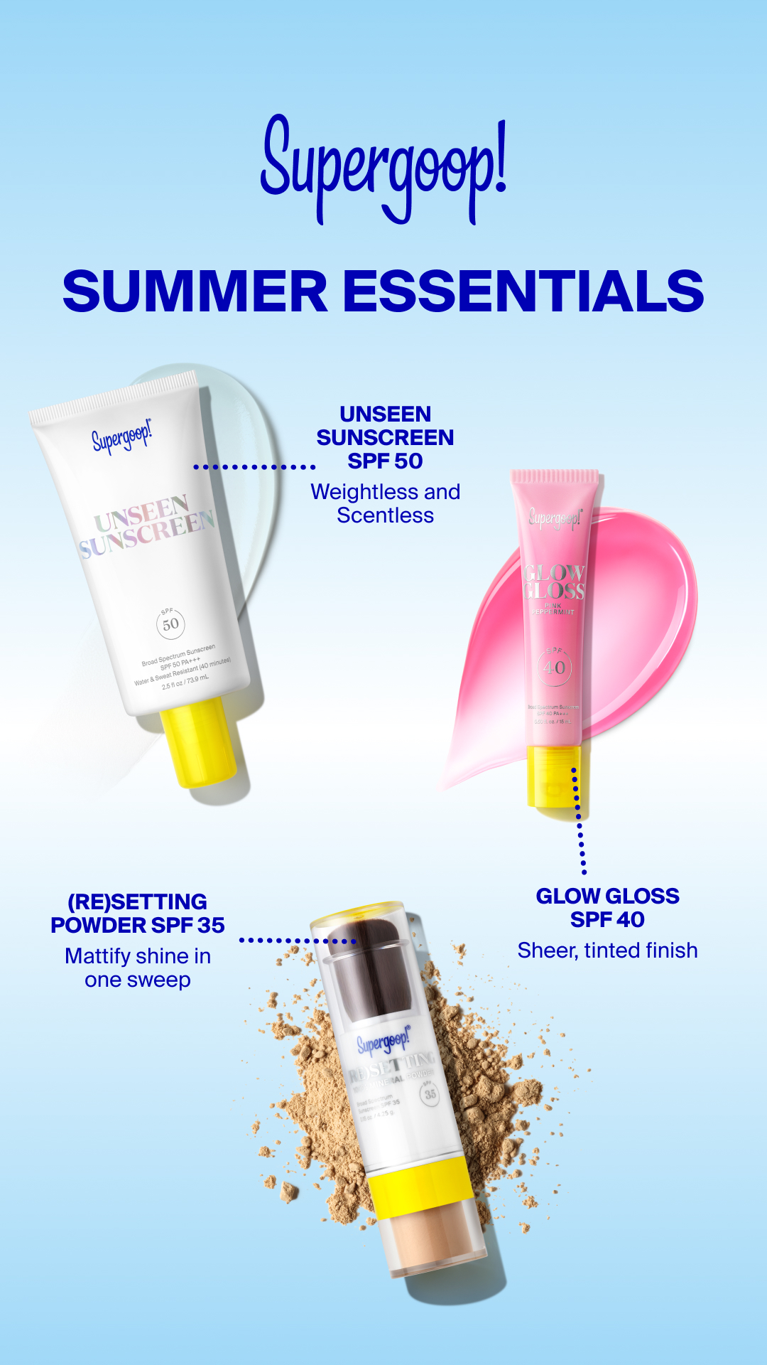Supergoop Facebook ad