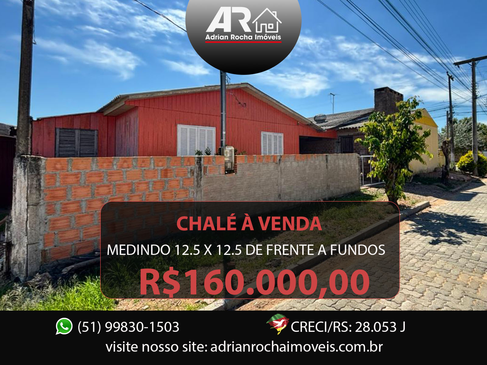 Adrian Rocha Imóveis Facebook ad: A VENDA