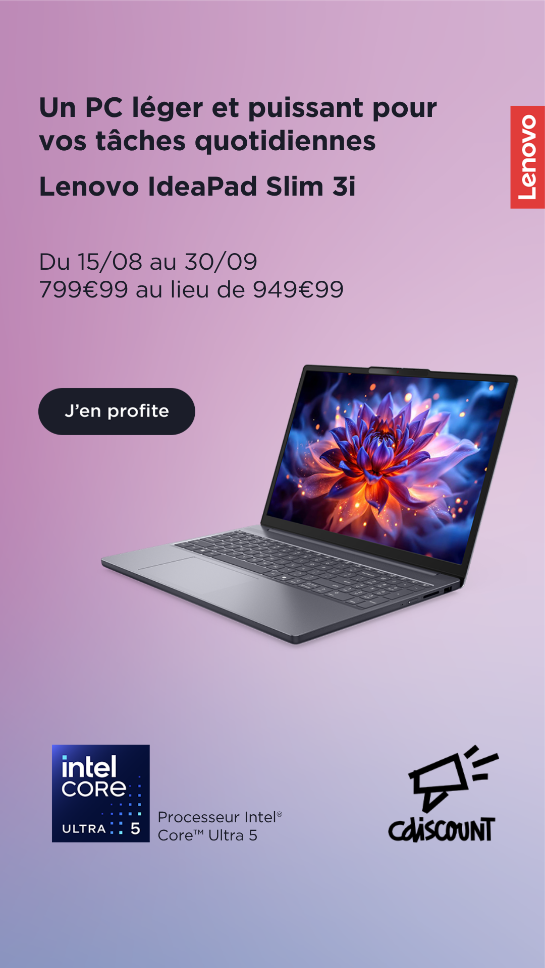 Cdiscount Facebook ad
