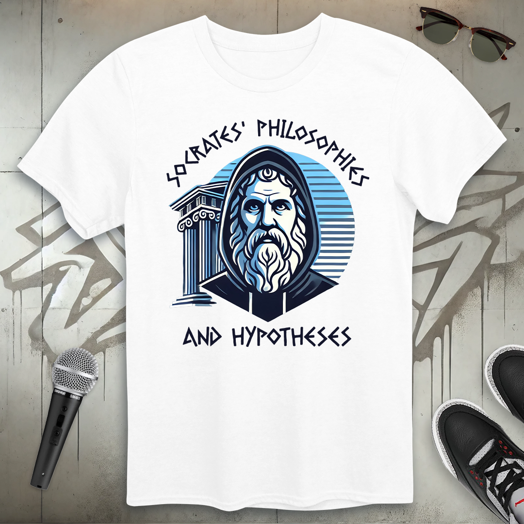 Boom Bap Tees Facebook ad: Socrates' Philosophies Tee