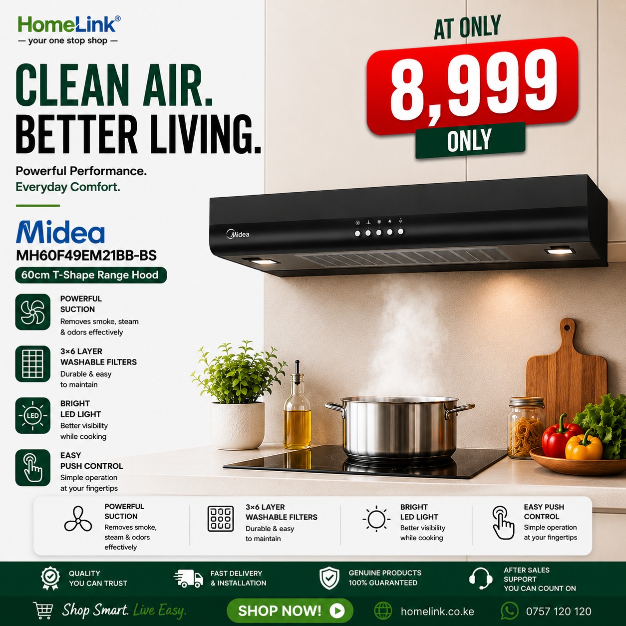Homelink Kenya Facebook ad from Jun 20, 2026