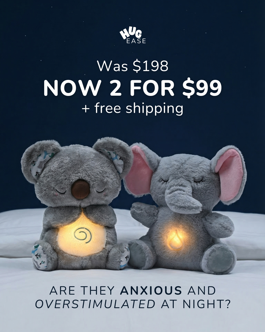 Hug Ease Facebook ad