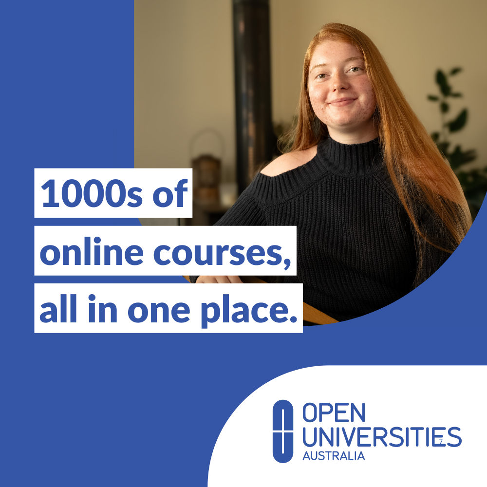 Open Universities Australia Facebook ad