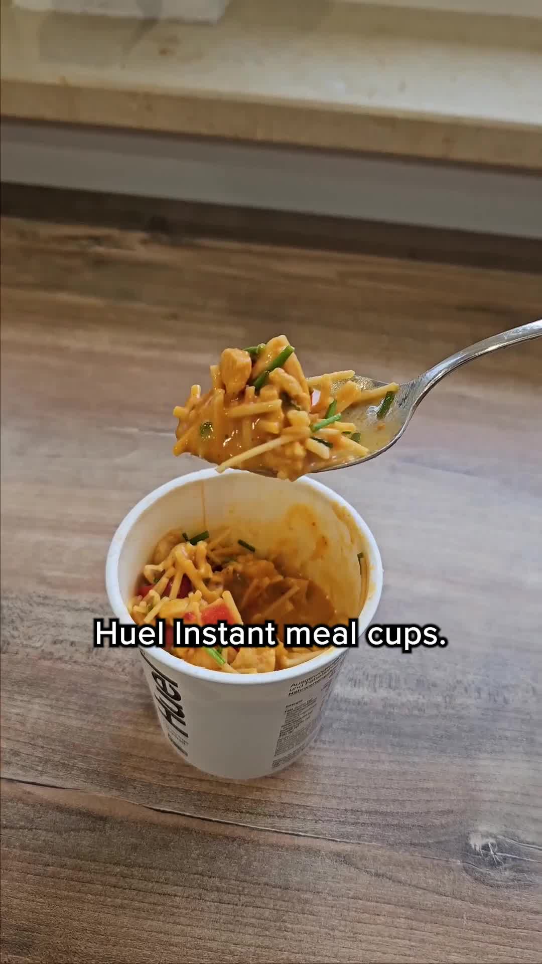 Huel Facebook ad: The ultimate high protein meal