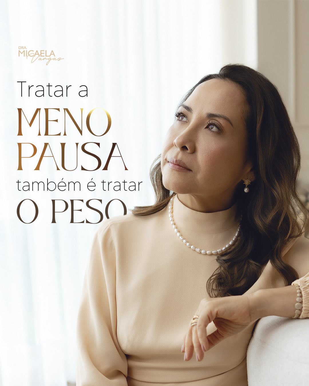 Dra. Micaela Vargas - Ginecologista Facebook ad: Você parou de emagrecer na menopausa e acha…