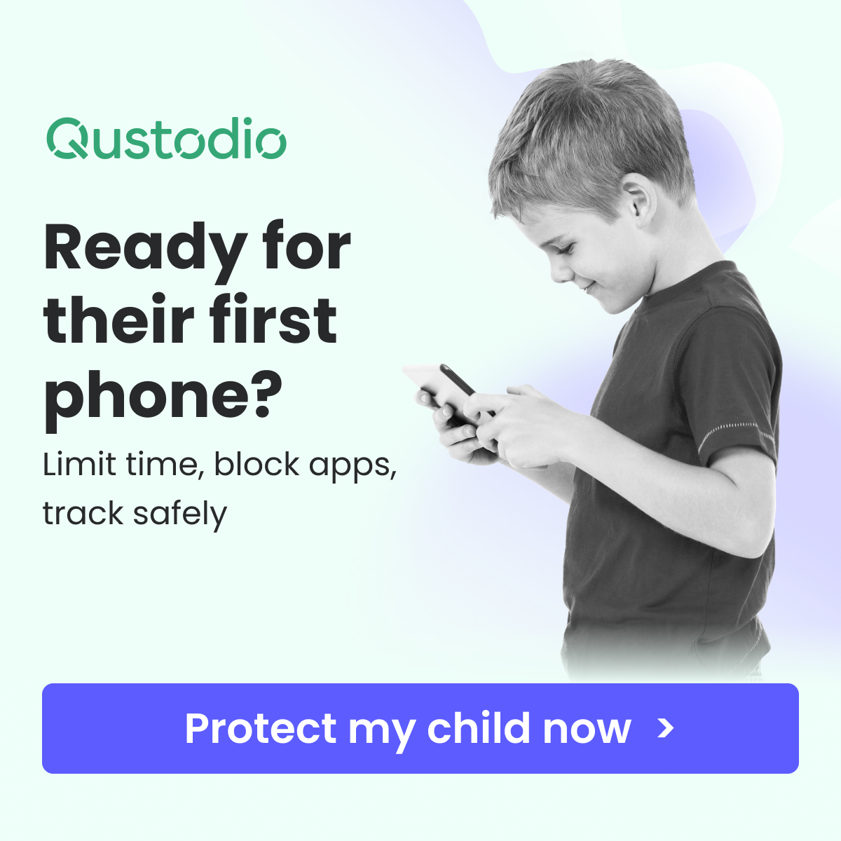 Qustodio Facebook ad