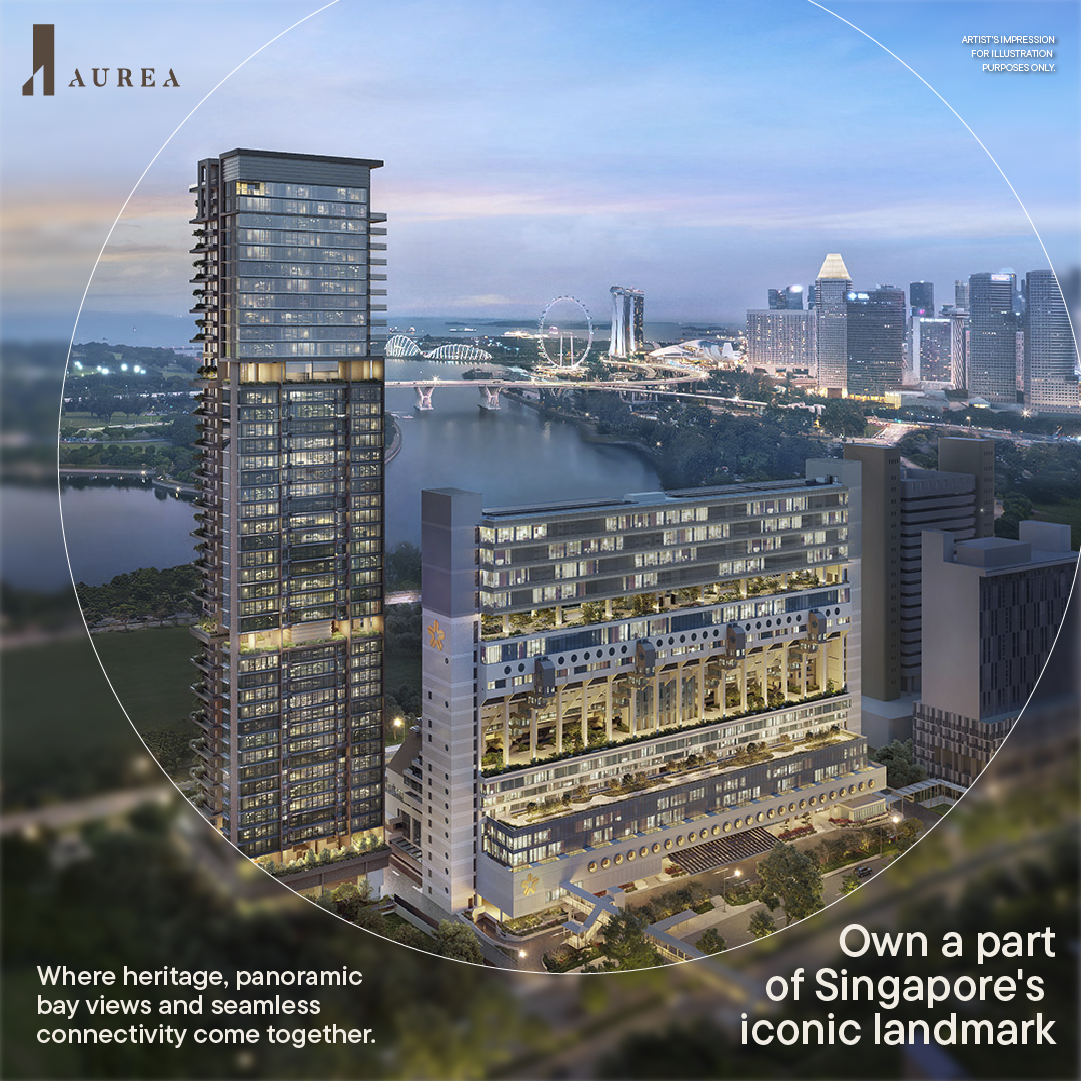 Far East Property Sales Facebook ad: An iconic development, a distinctive home.