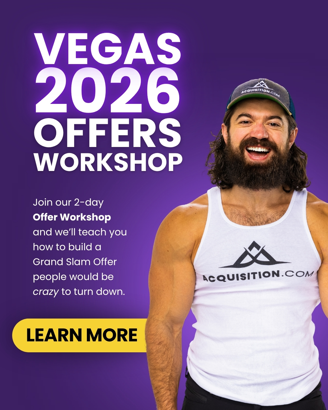 Alex Hormozi Facebook ad