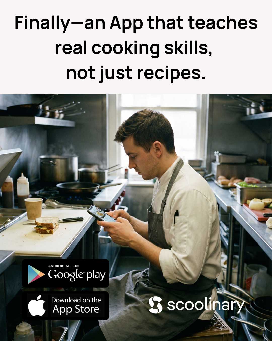 Scoolinary Facebook ad