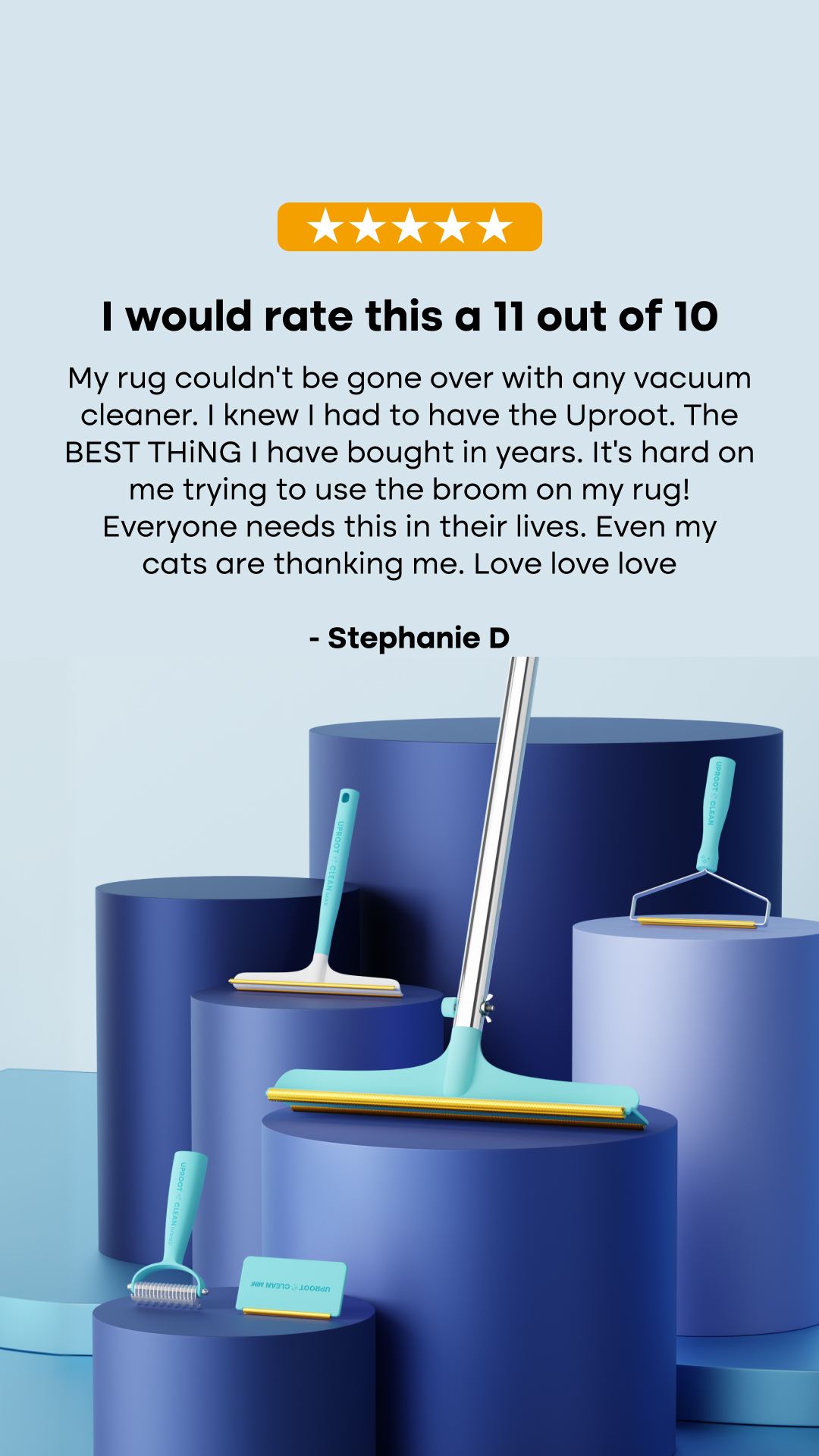 Uproot Clean Facebook ad
