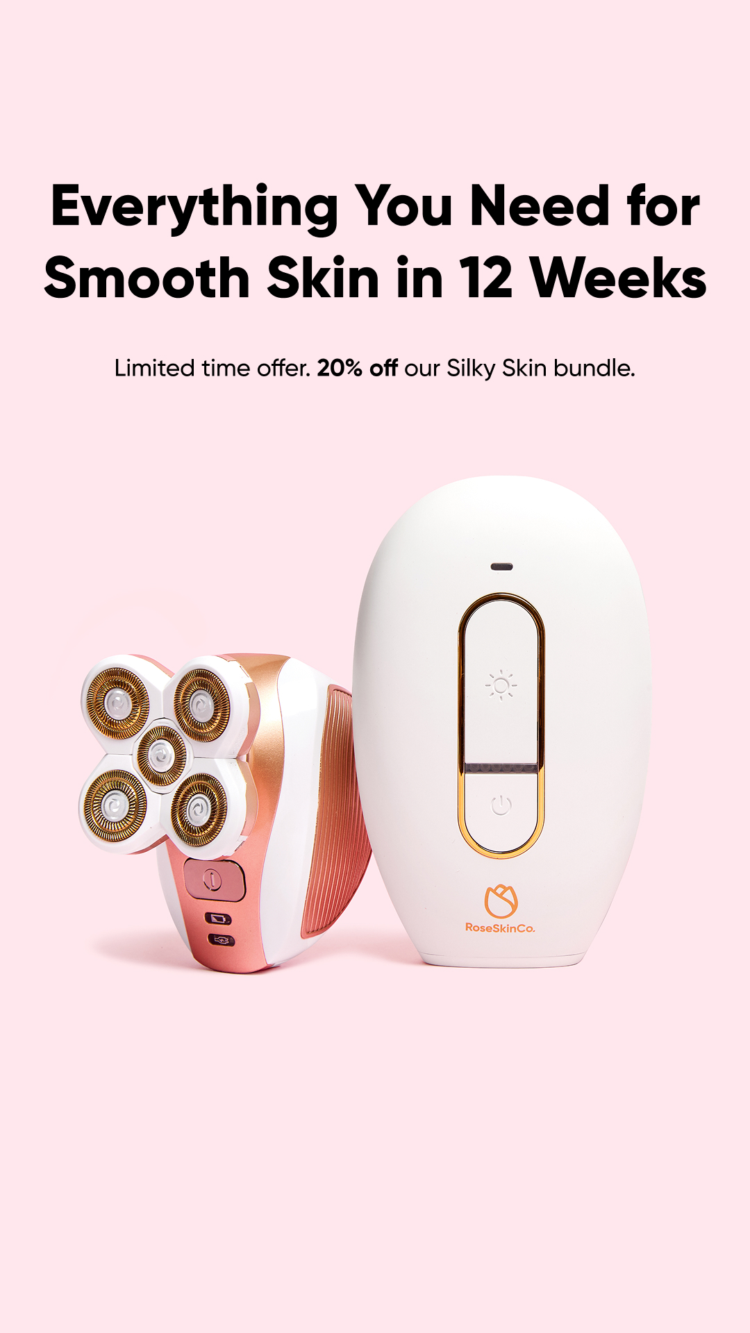 Rose Skin Co Facebook ad