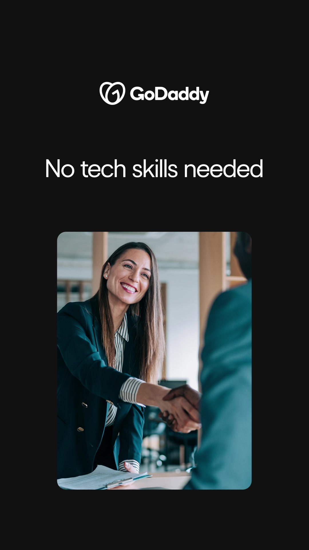 GoDaddy Facebook ad from Aug 1, 2026