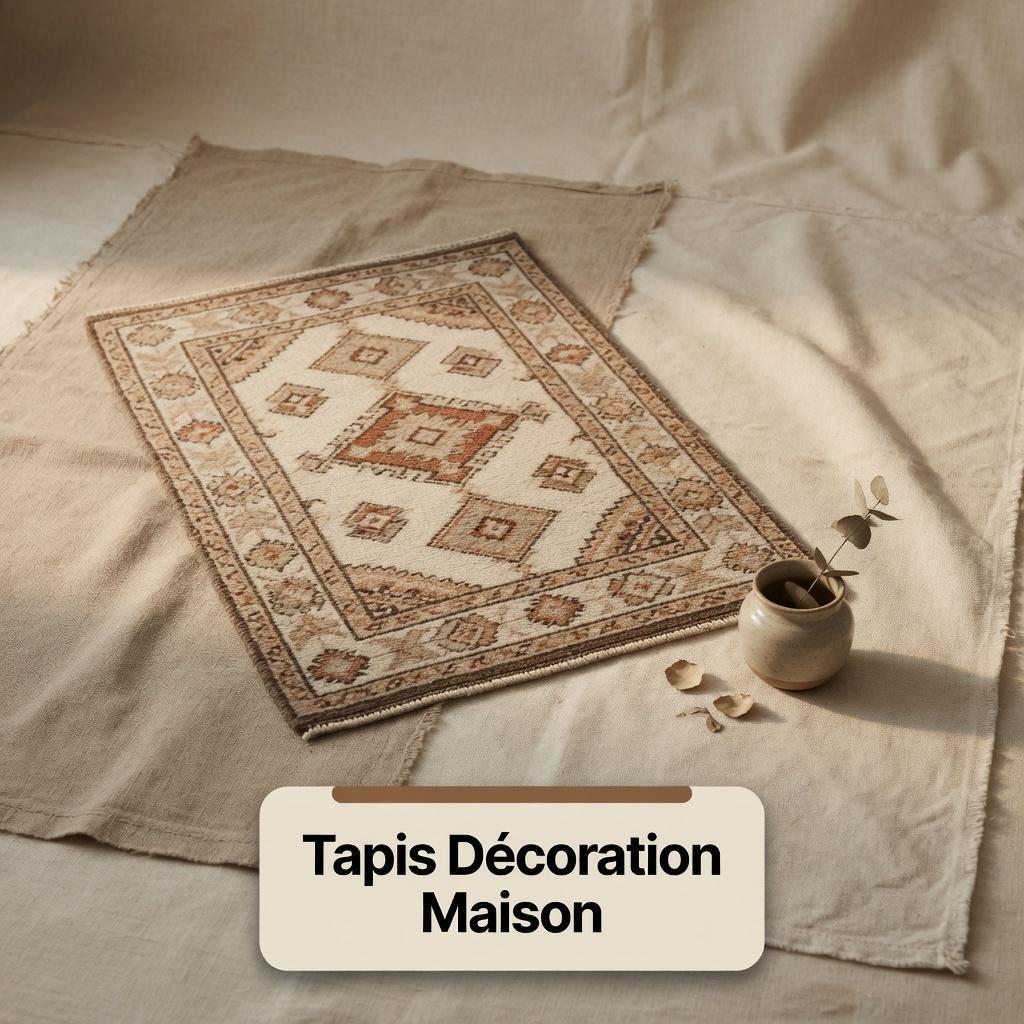 GetSearching Impact Facebook ad: Tapis Décoration Maison!