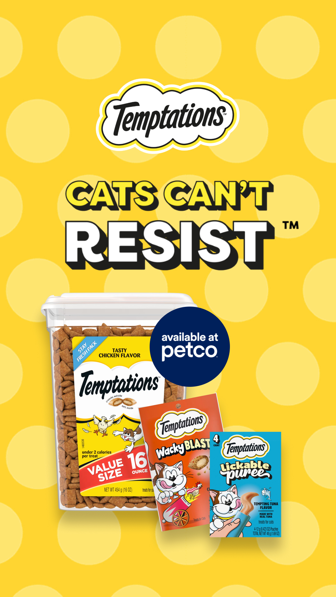 Petco Facebook ad: Cat's Can't Resist