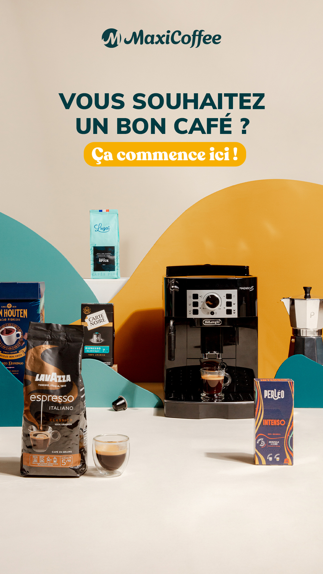 MaxiCoffee Facebook ad
