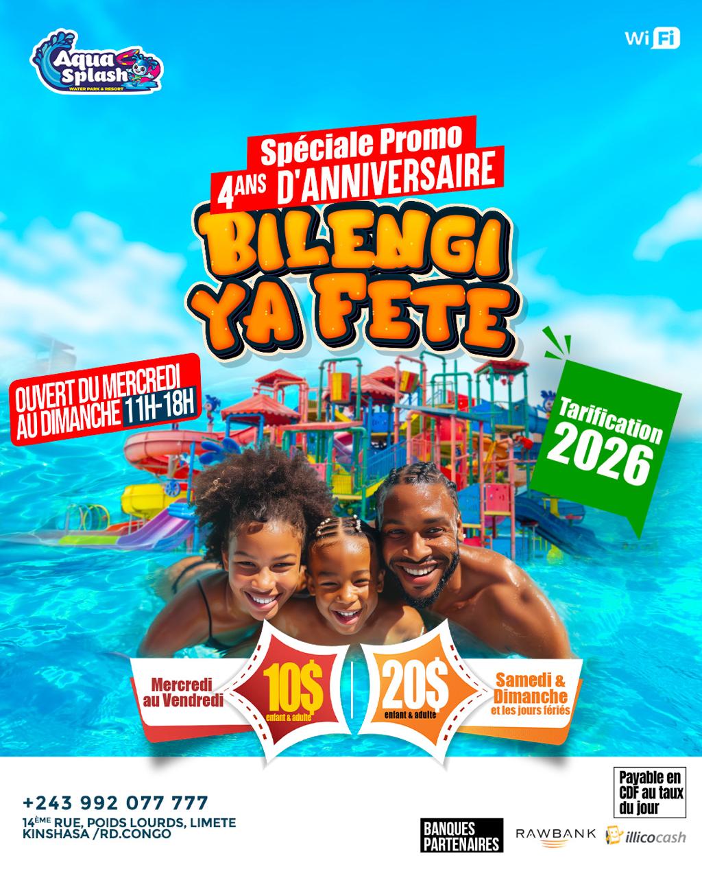 Aqua Splash Facebook ad
