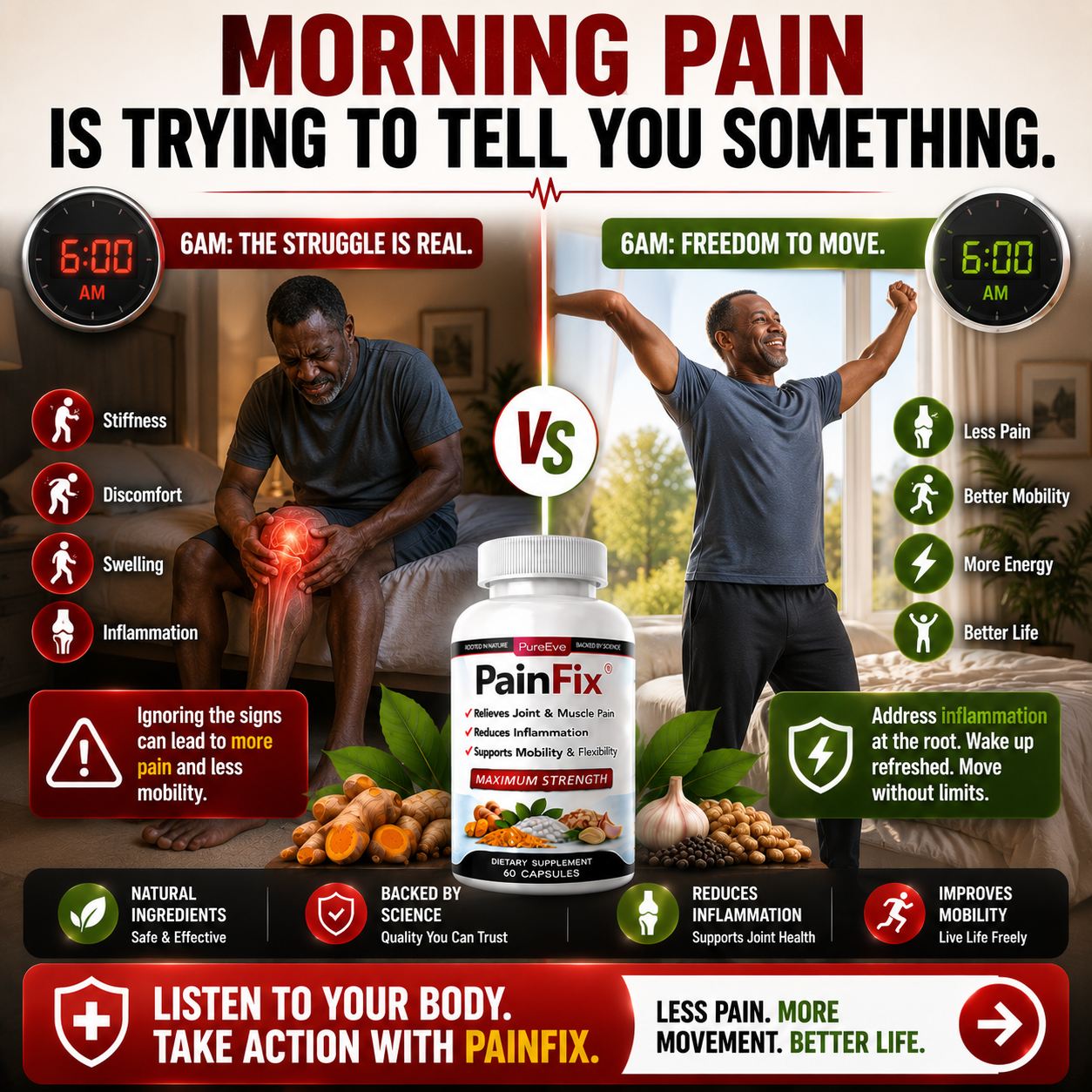 PainFix Facebook ad