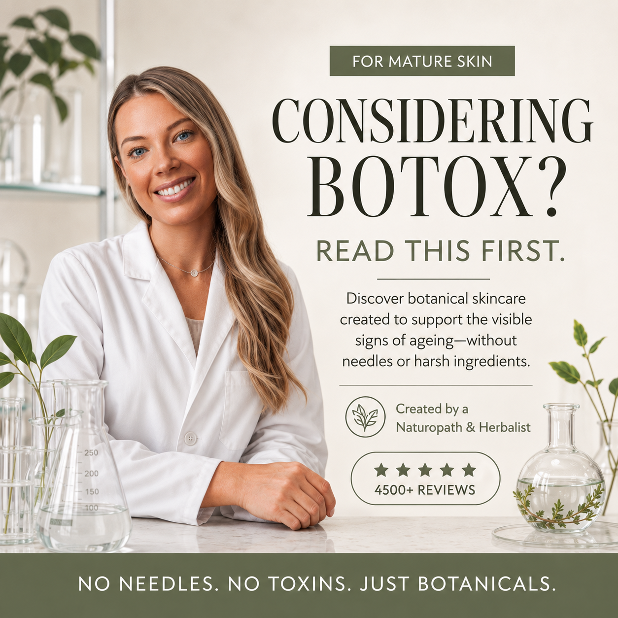 Maaemo Organic Skincare Facebook ad