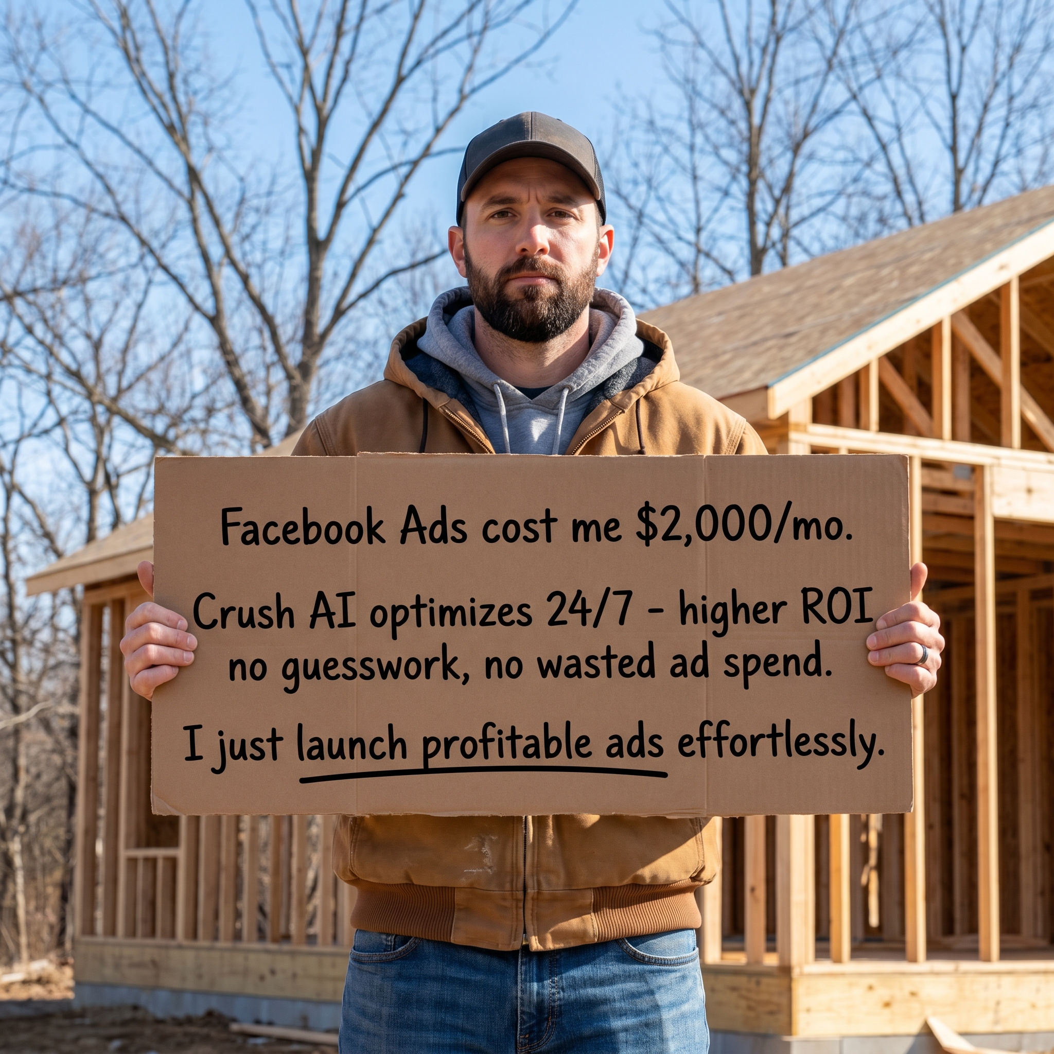 trycrush.ai Facebook ad